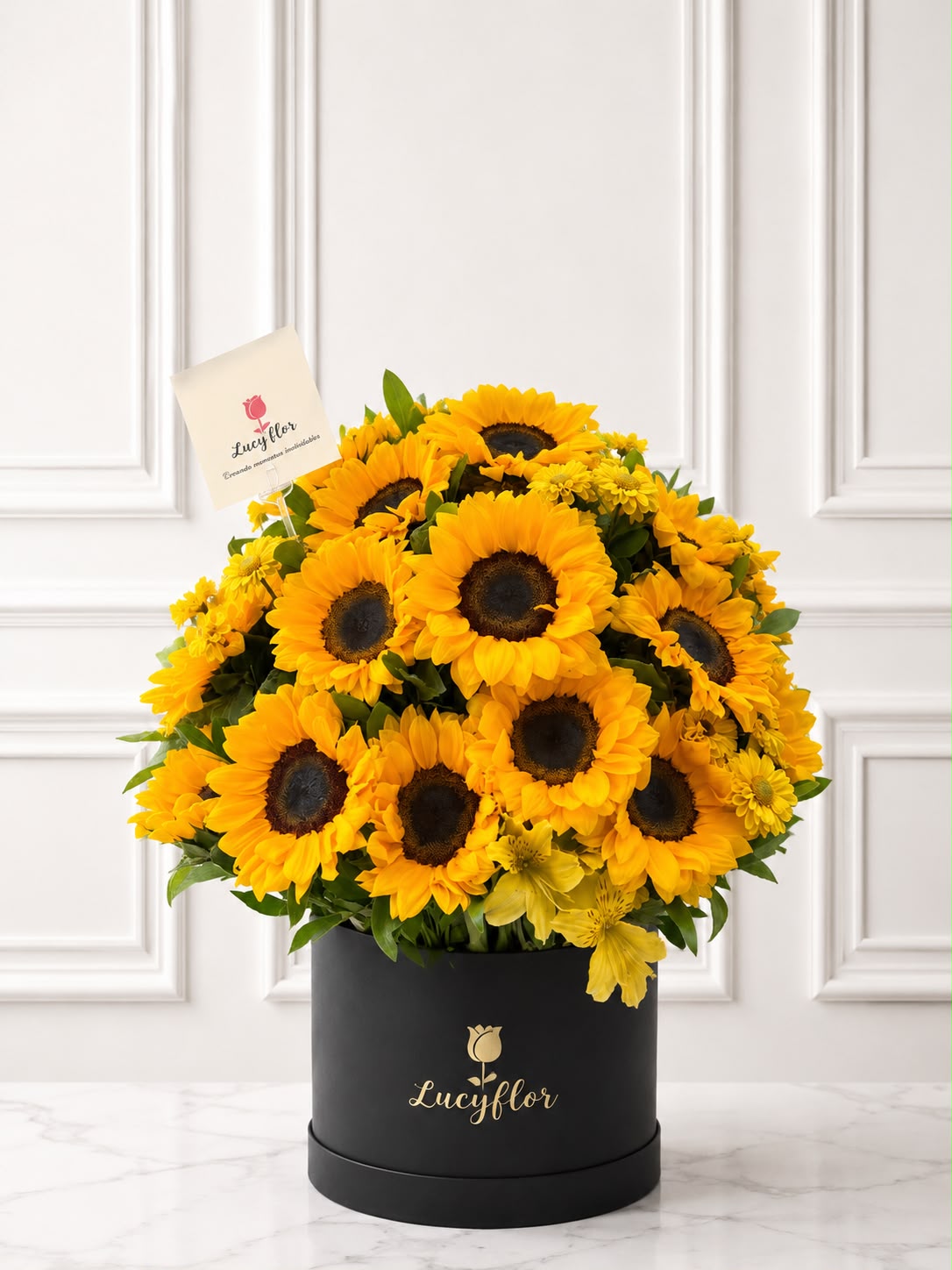 Box de Girasoles Premium